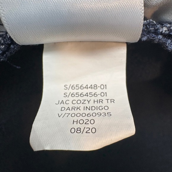 GAP Jegging Womens 4/27R Dark Blue Stretch True Skinny Fleece Lined High Rise - Picture 10 of 14